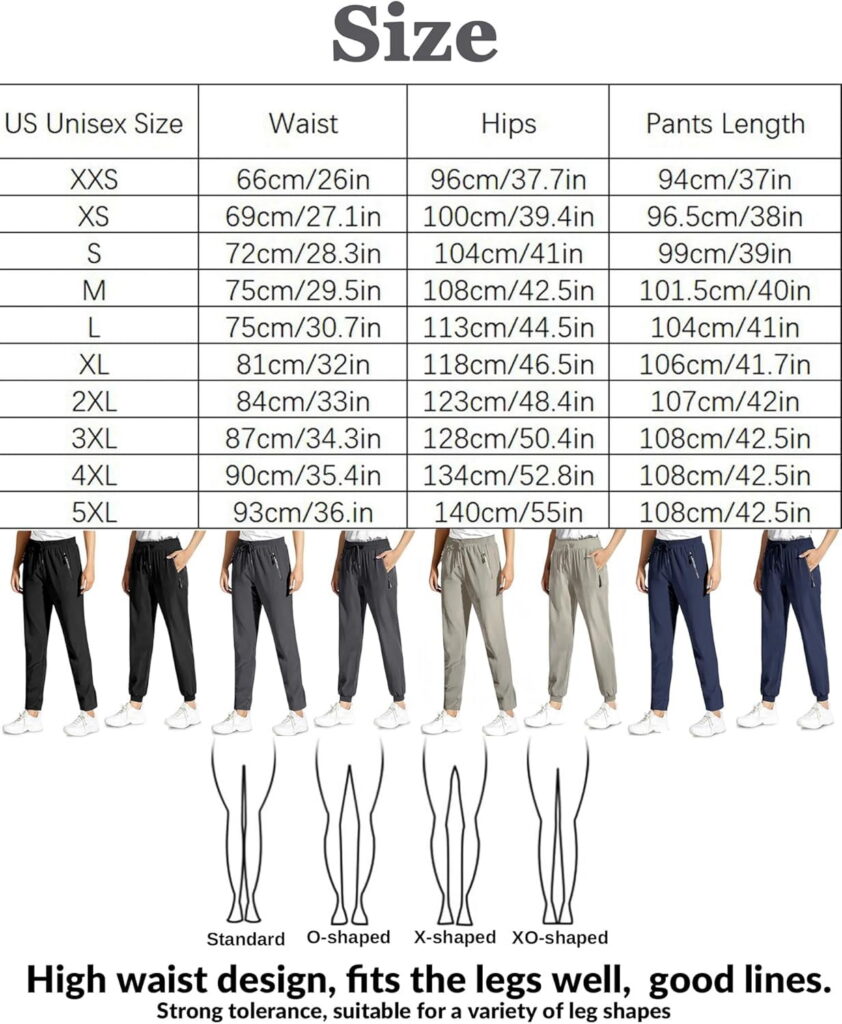 Comfysfit StretchActive Women's Casual Pants, Quick-Dry Lightweight Ice Silk Trousers with Elastic Waist (Grey, Large) 7rsac