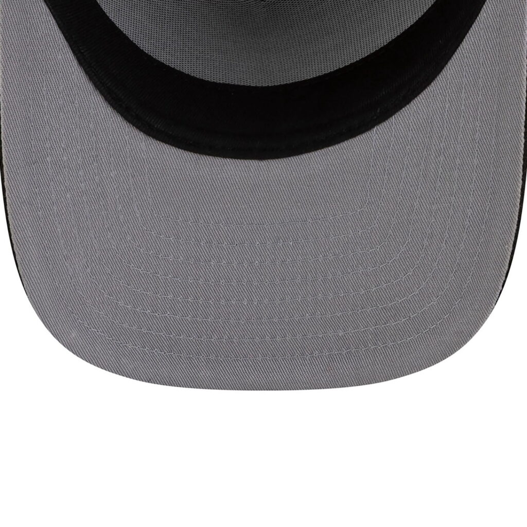 New Era New England Patriots 2025 AFC Champions Locker Room Trophy Collection A-Frame 9FIFTY Snapback Hat (Black, One Size) zwme9