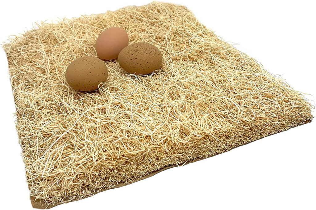 Pecking Order Chicken Nest Box Pads, Aspen Excelsior Wood Fiber Liners (Brown, 20 Pack, 13 in x 13 in) f2wwj