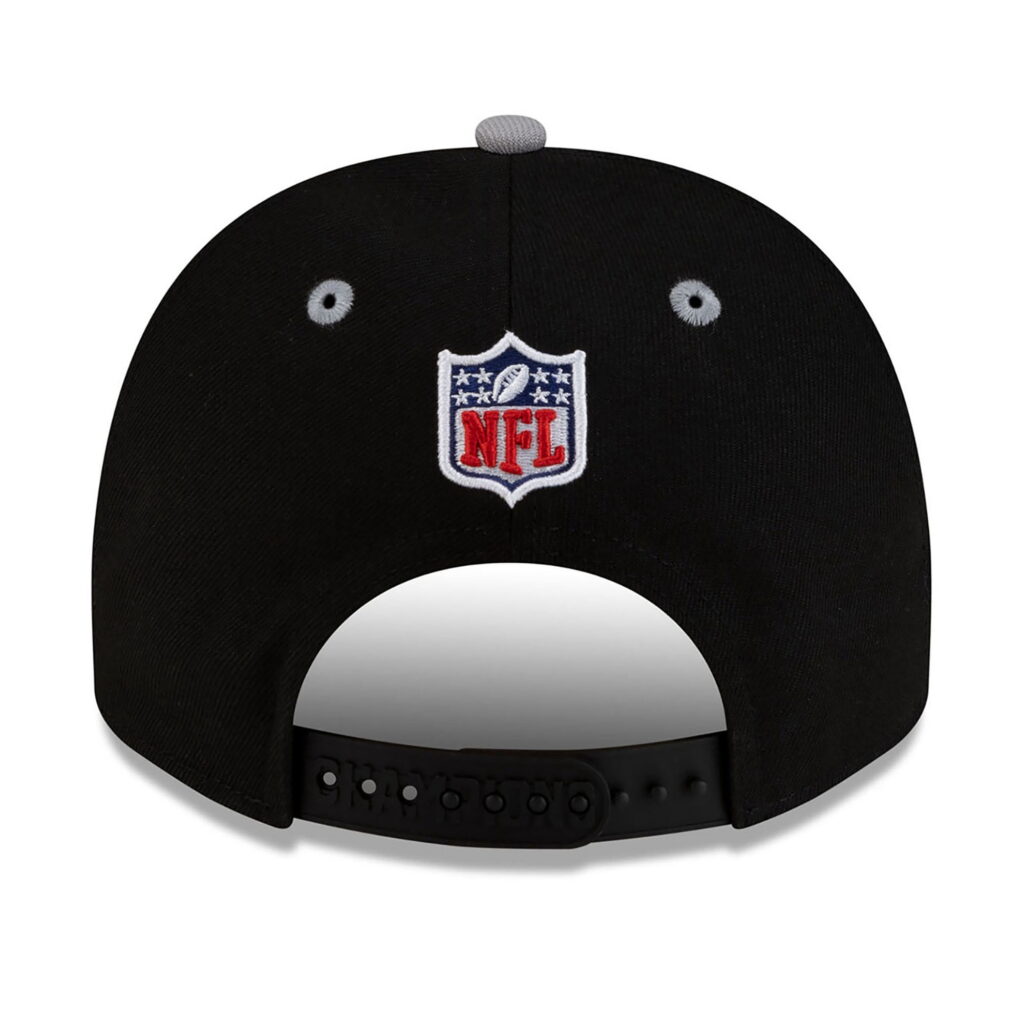 New Era New England Patriots 2025 AFC Champions Locker Room Trophy Collection A-Frame 9FIFTY Snapback Hat (Black, One Size) zwme9