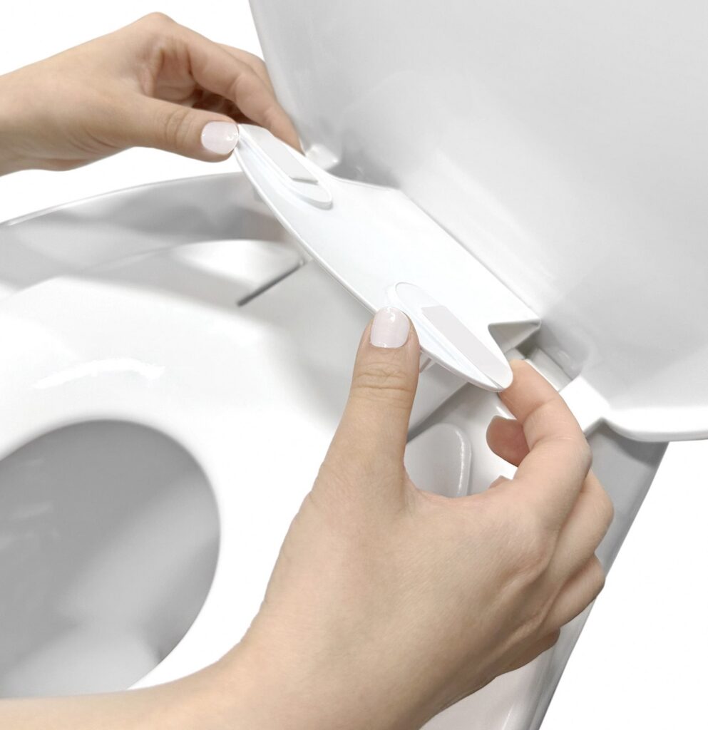 Ingenuity Flip & Sit Potty Seat for Toddler Toilet Training (White, 4.7 in x 10.0 in x 15.1 in) wxexf