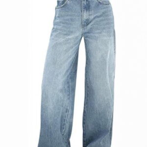 EMMIOL Women's Vintage Y2K Wide Leg Jeans (Blue, Large) hdaub