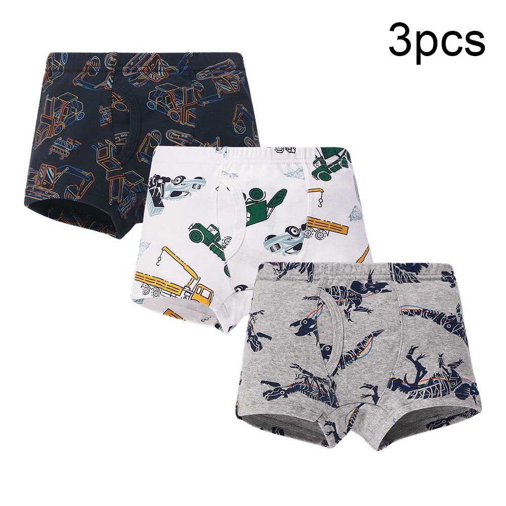 Esaierr Boys Dinosaur Boxer Briefs Soft Cotton Underwear (Multi-Pack, 3-8 Years) 7uuvx