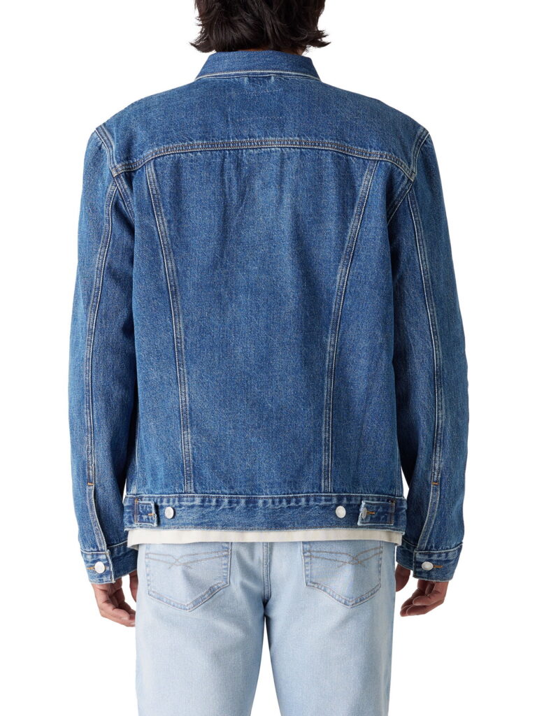 Levi Strauss Signature Men's Original Trucker Jacket (Blue, L) dj3hx