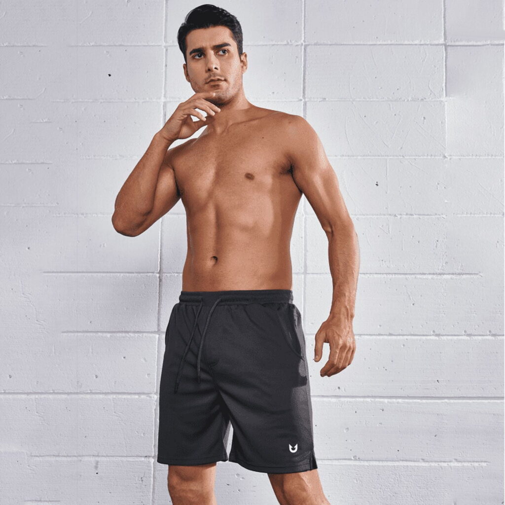 NORTHYARD Men's Athletic Basketball Shorts with Pockets Quick-Dry Workout Gym Apparel (Black, Large) rcxsf