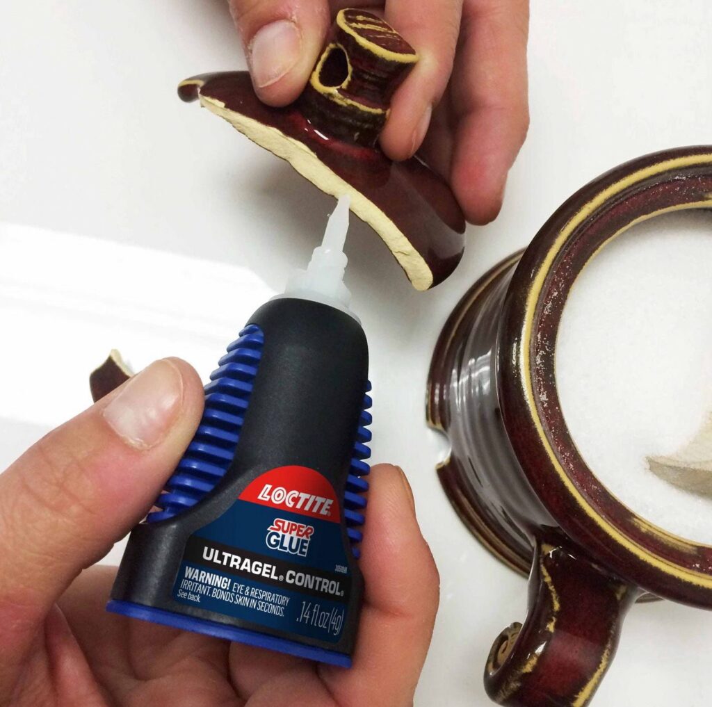 Loctite Super Glue Ultra Gel Control, Rubber Toughened Adhesive for Precision Repairs (Clear, 0.14 fl oz) knpjm