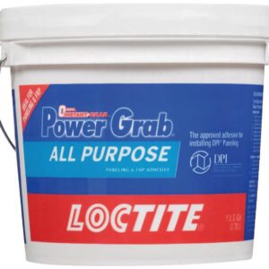 Loctite Power Grab Express All Purpose Adhesive (White, 4 Pack, 1 gal) sc4yv