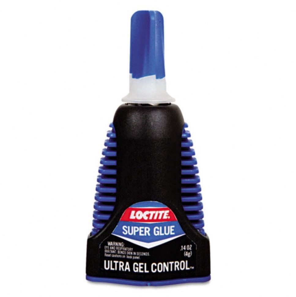 Loctite Ultra Gel Rubber Toughened Super Glue (Clear, 12 Pack of 0.14 oz) ehj4s