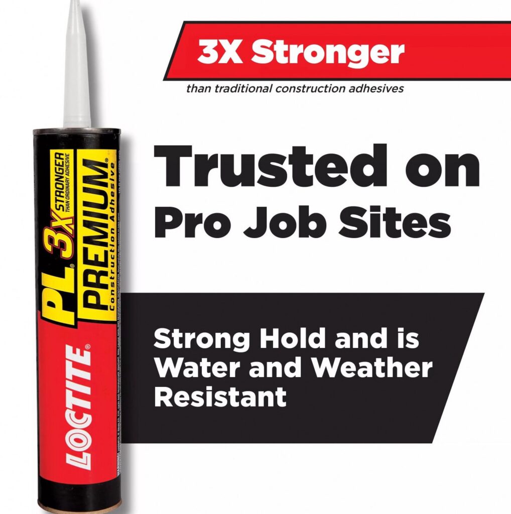 Loctite PL Premium Polyurethane Construction Adhesive (Tan, 10 fl oz) 4h2nd