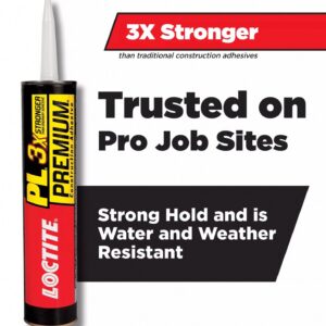 Loctite PL Premium Polyurethane Construction Adhesive (Tan, 10 fl oz) 4h2nd