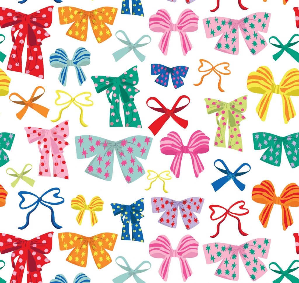 Kitty City Christmas Bows Cat Scratching Pad and Hideaway Paper Bag (Multicolored, One Size) dyhd9