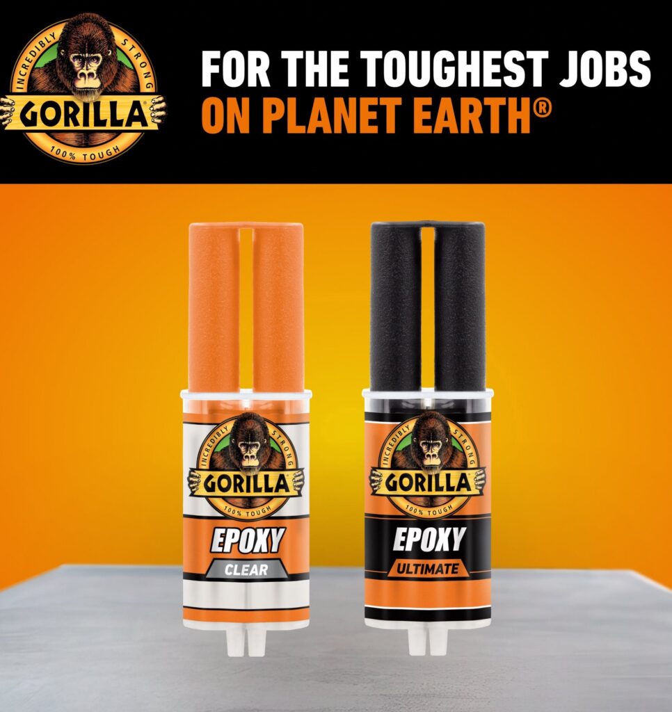 Gorilla Glue Epoxy Resin and Hardener (Clear, 0.85 oz) iqpwj
