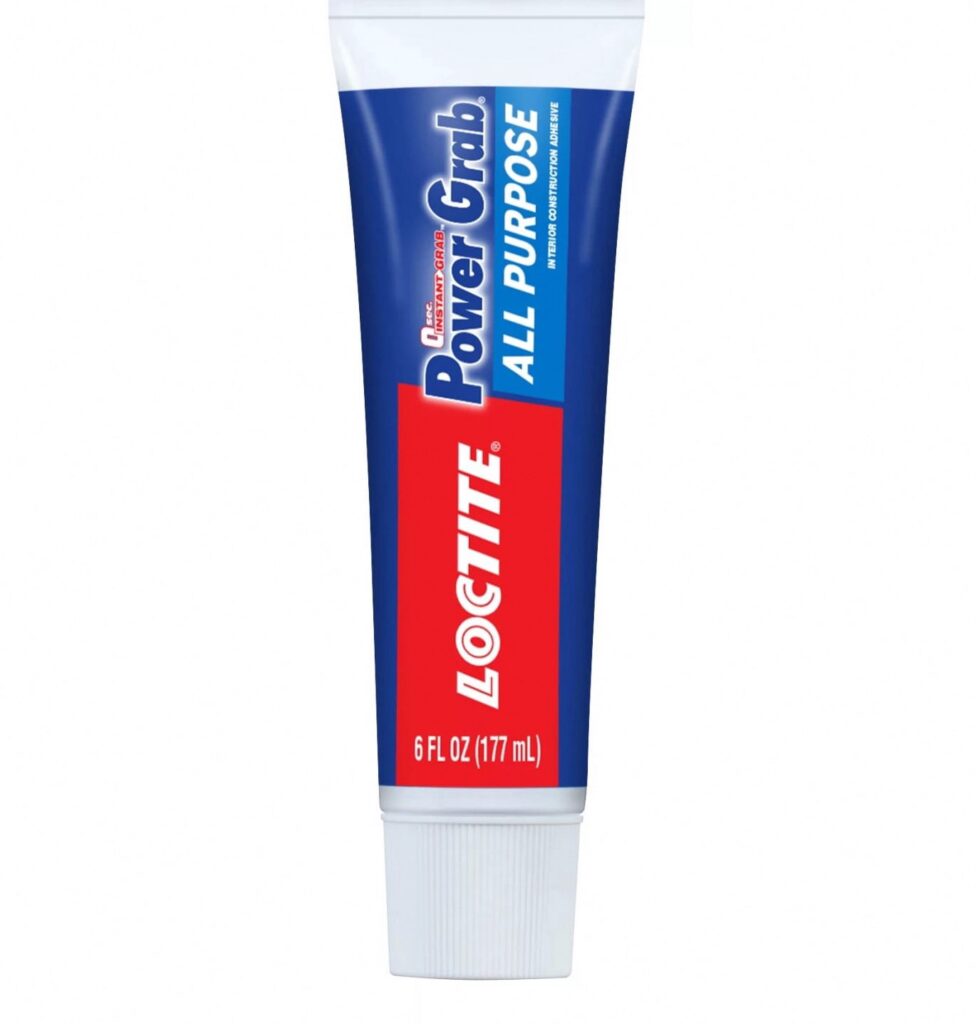 Loctite Power Grab All Purpose Construction Adhesive (White, 6 fl oz) 3esa5