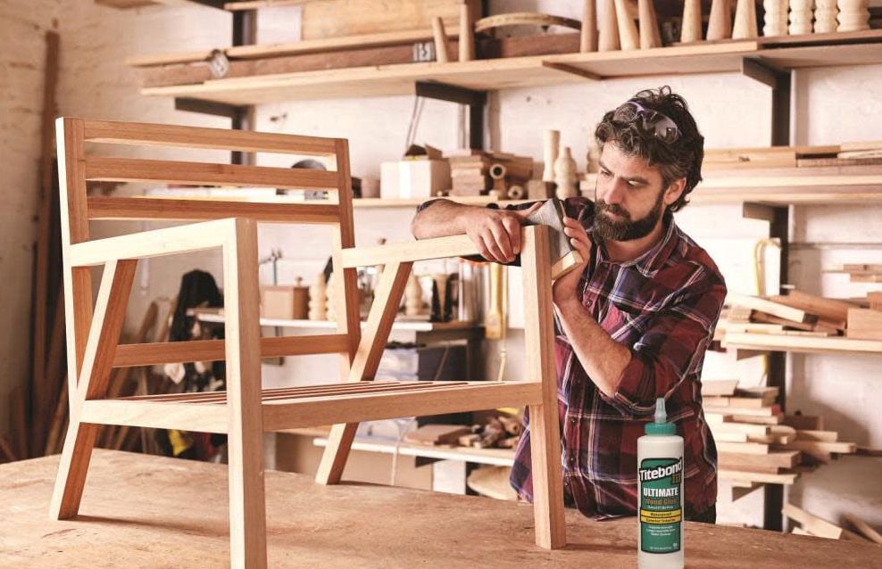 Titebond III Ultimate Wood Glue, Waterproof Interior and Exterior Adhesive (Tan, 16 oz) pg89w