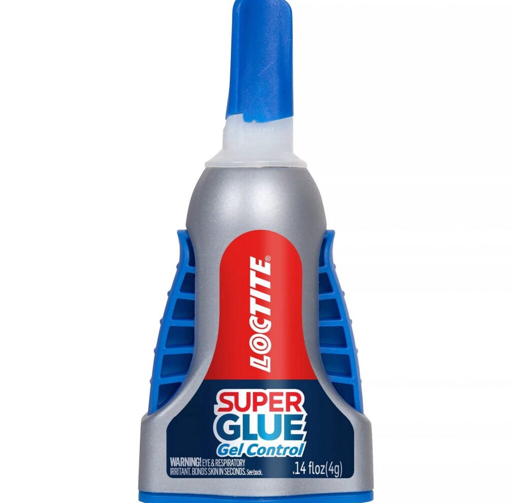 Loctite Super Glue Gel Control, Professional Adhesive for Home and Craft Repairs (Clear, 0.14 fl oz) 4mb5s