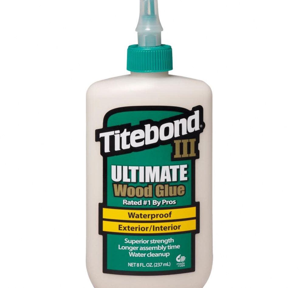 Titebond Ultimate III Wood Glue Waterproof Professional Strength (Brown, 8 oz) j7ib6