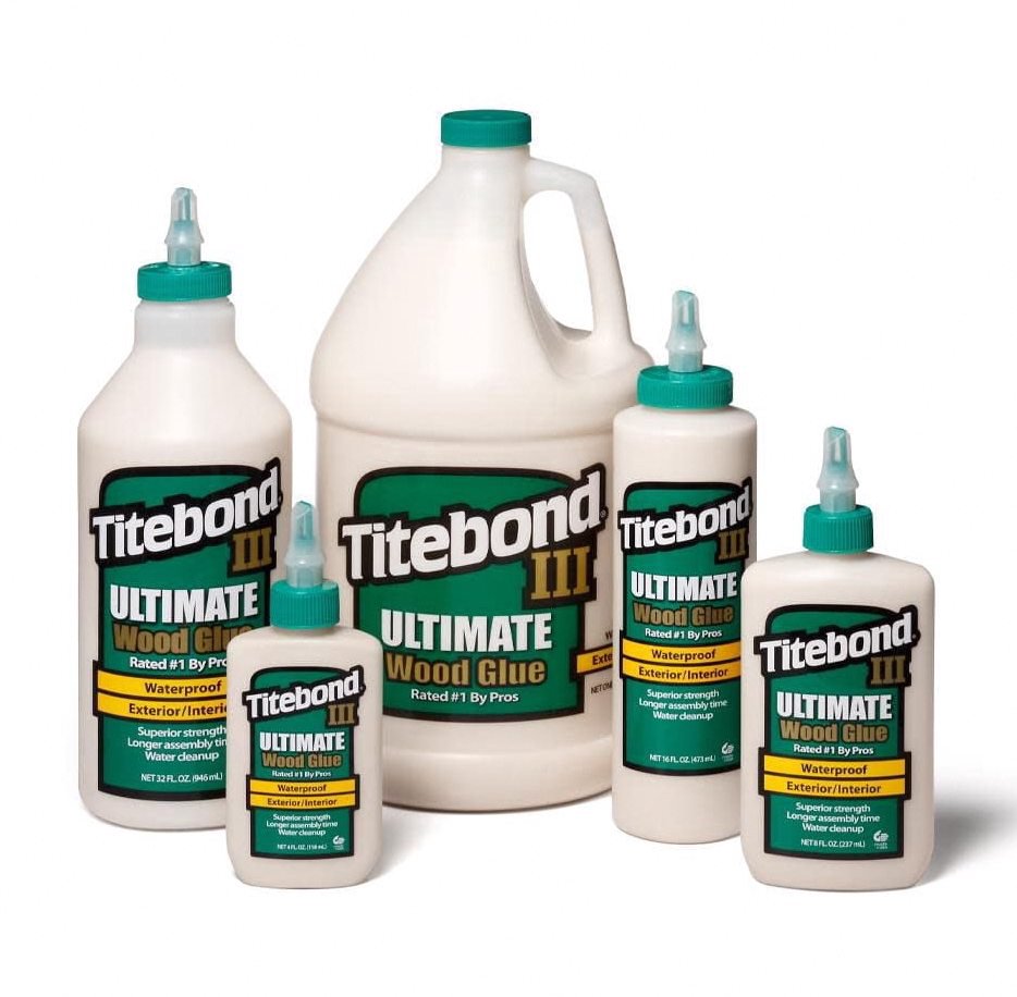 Titebond Ultimate III Wood Glue Waterproof Professional Strength (Brown, 8 oz) j7ib6