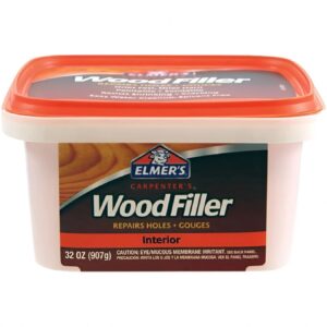 Elmer's Wood Filler Indoor Repair Compound (Beige, 32 fl oz) r7qd4