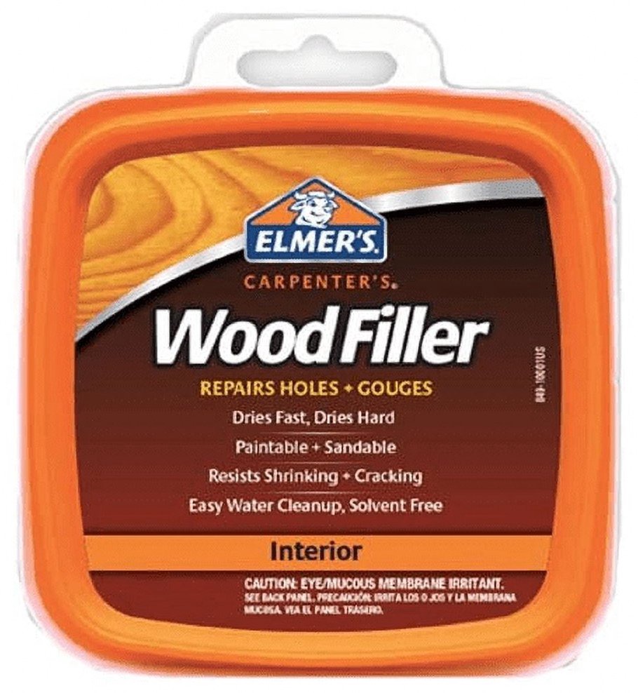 Elmer's Wood Filler Indoor Repair Compound (Beige, 32 fl oz) r7qd4