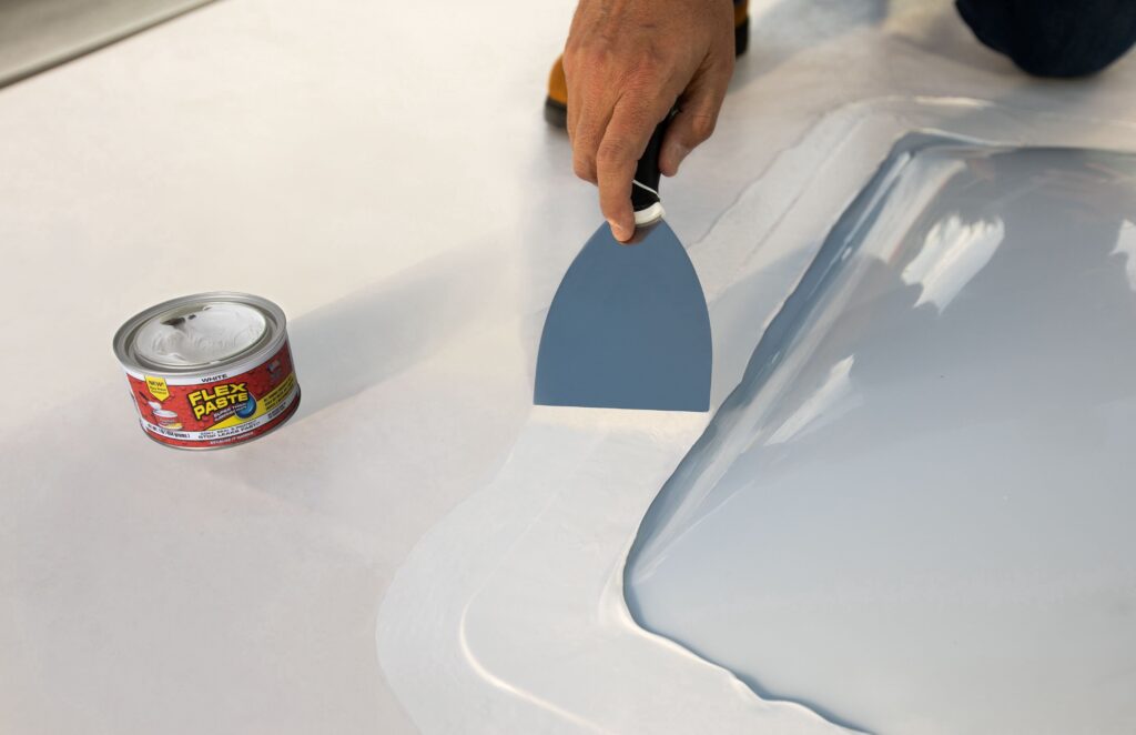 Flex Seal Flex Paste Super Thick Rubberized Sealant (White, 8.75 fl oz) s4wi2