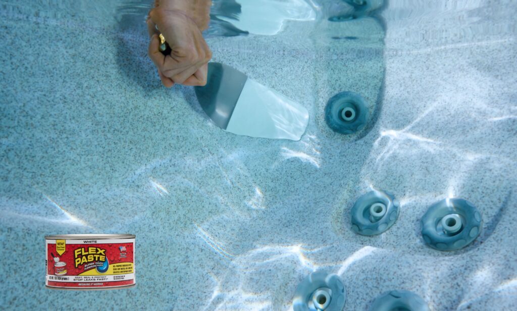 Flex Seal Flex Paste Super Thick Rubberized Sealant (White, 8.75 fl oz) s4wi2