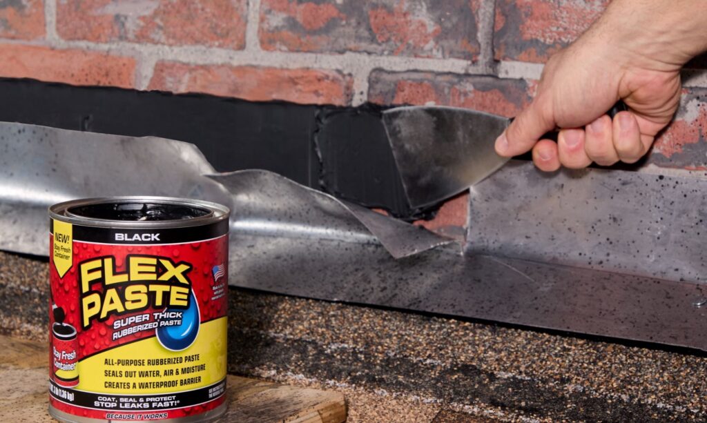 Flex Seal Super Thick Rubberized Paste, Waterproof Sealant for Repairs (Black, 26 fl oz) v428e