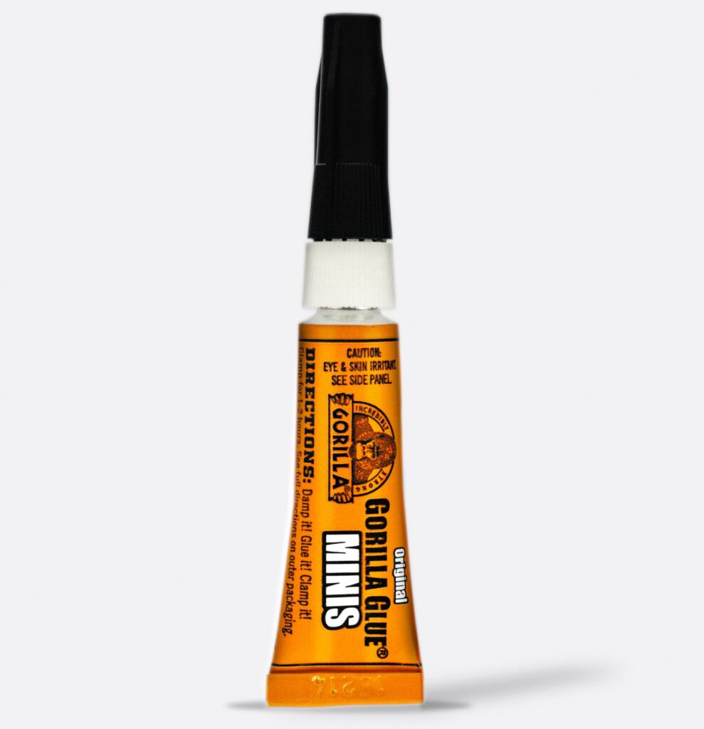 Gorilla Glue Original Polyurethane Adhesive (Brown, 0.44 oz, 4 Pack) qhj95