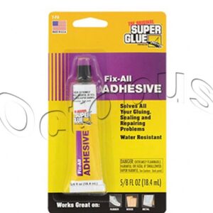 The Original Super Glue Multi-Purpose Adhesive for Household Repairs (Clear, 0.625 fl oz) nhw9y