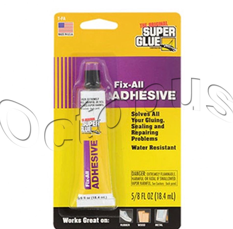 The Original Super Glue Multi-Purpose Adhesive for Household Repairs (Clear, 0.625 fl oz) nhw9y