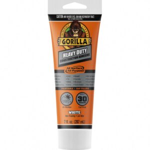 Gorilla Heavy Duty Construction Adhesive (White, 7 oz) 863dx