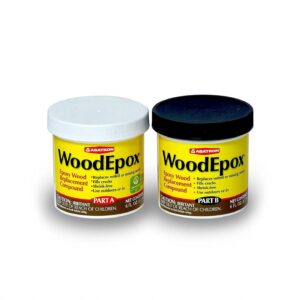 Abatron WoodEpox Wood Repair Epoxy Kit (Yellow, 12 oz) pvvee
