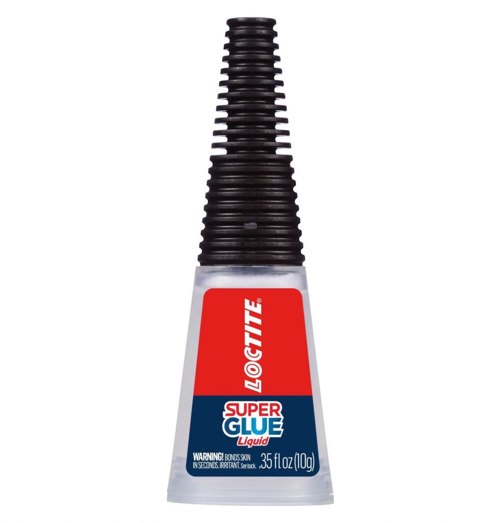 Loctite Super Glue Liquid Adhesive for Precision Repairs (Clear, 0.70 oz, 2 Pack) ev2em