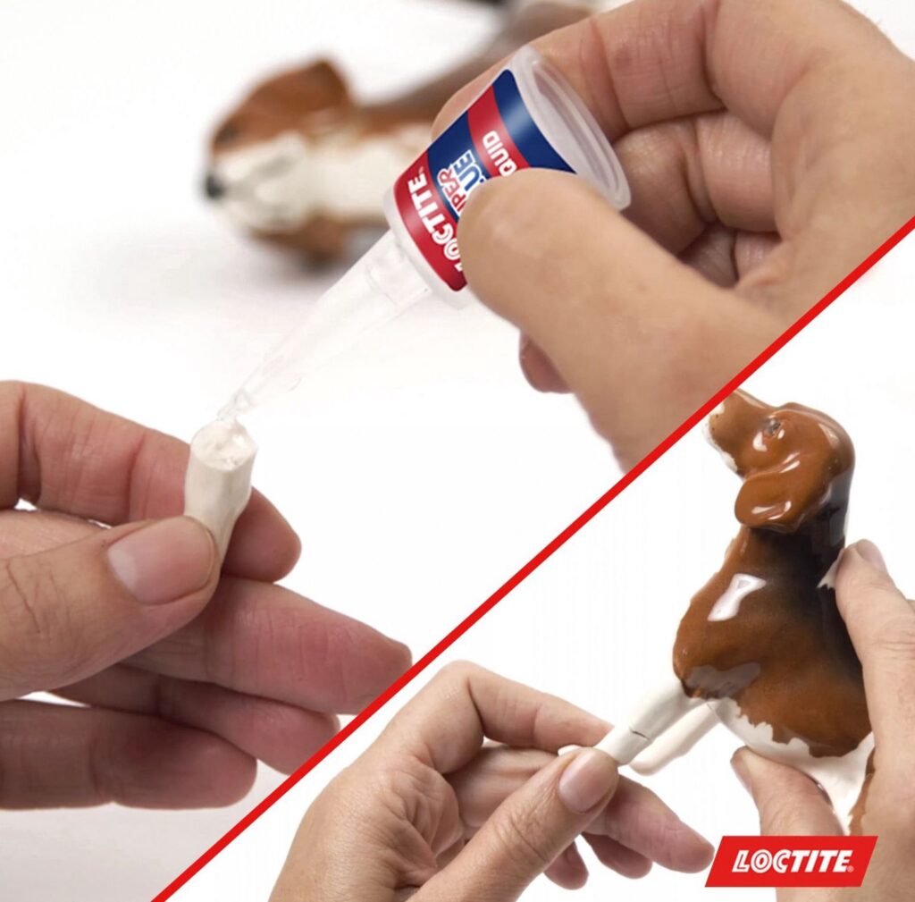 Loctite Super Glue Liquid Adhesive for Precision Repairs (Clear, 0.70 oz, 2 Pack) ev2em