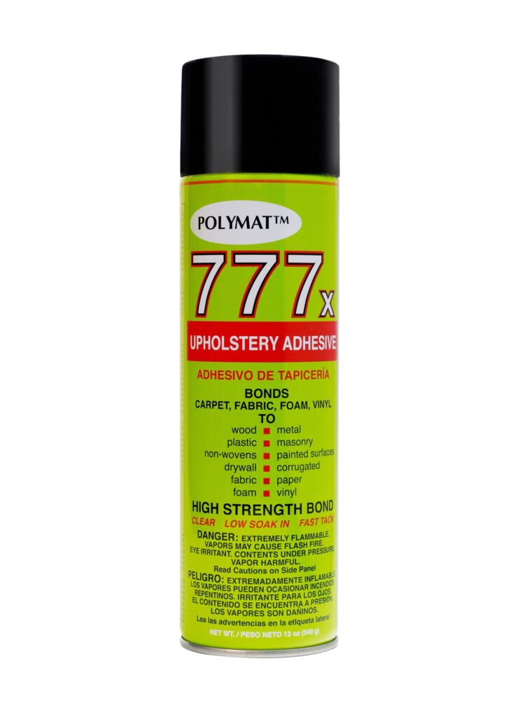 Polymat 777 Multipurpose Adhesive Spray High-Tack Web Bond for Wallpaper and Crafts (Clear, 13 oz) jnbvz