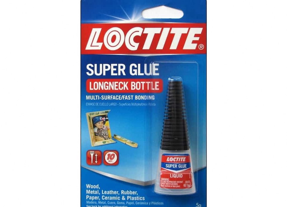 Loctite Super Glue Adhesive for Household Repairs (Clear, 0.18 oz, 2 Pack) urdkb