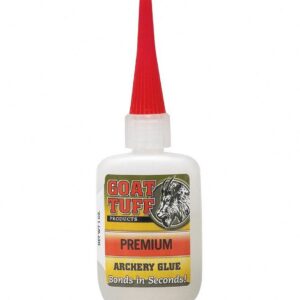 Goat Tuff Adhesive High-Strength Instant Bond (Clear, 1 oz) mb9ra