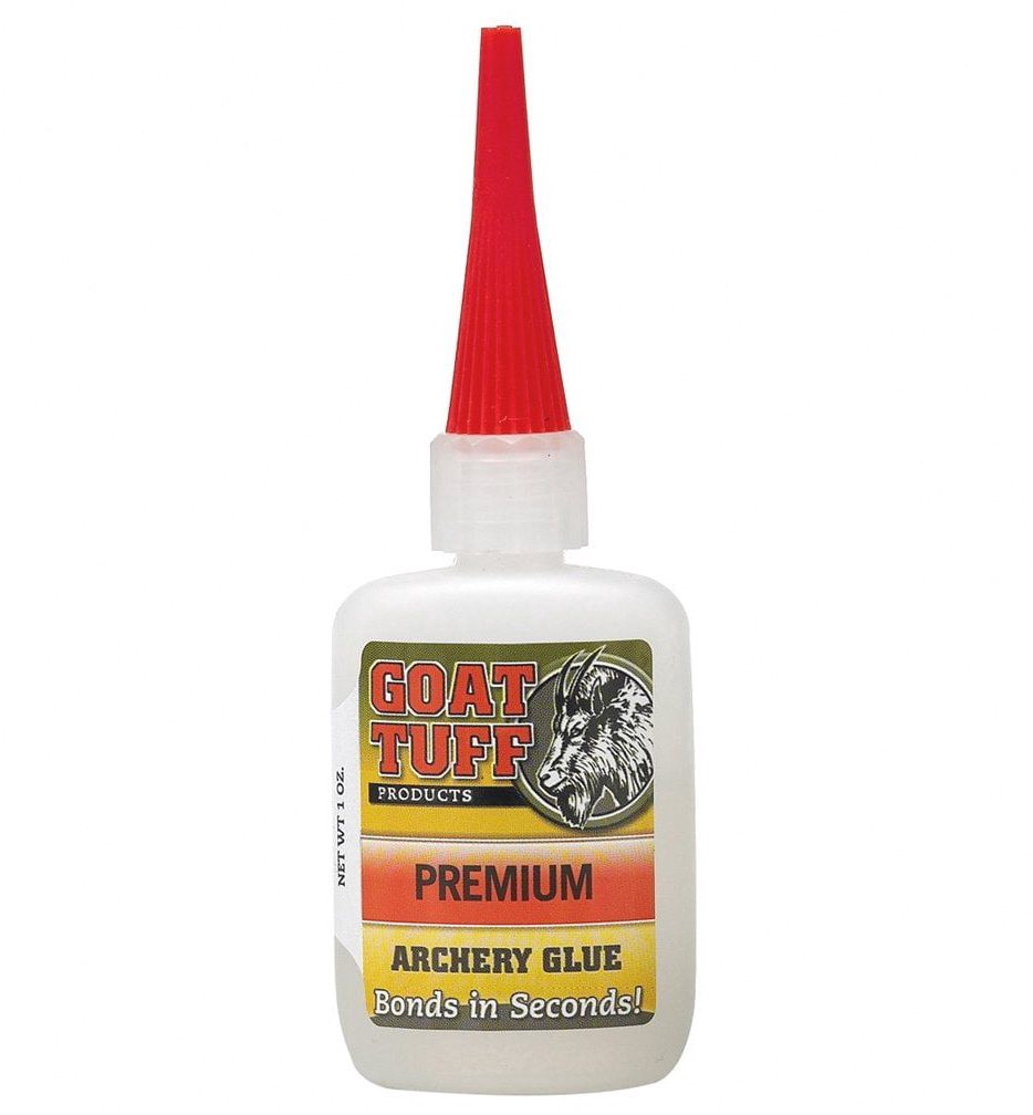 Goat Tuff Adhesive High-Strength Instant Bond (Clear, 1 oz) mb9ra