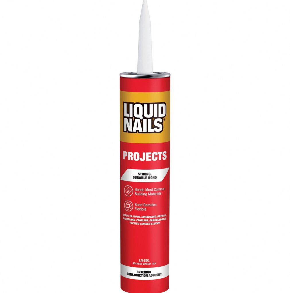 Liquid Nails Projects Construction Adhesive (Heavy-Duty, Interior Use, 10 oz) qyaq5