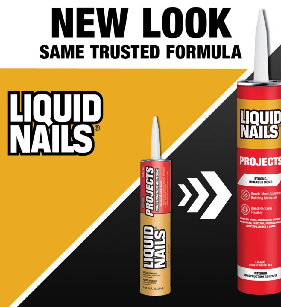 Liquid Nails Projects Construction Adhesive (Heavy-Duty, Interior Use, 10 oz) qyaq5
