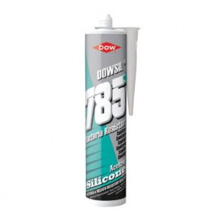 Dowsil 785+ Silicone Sealant Professional Grade Sanitary Sealant (Manhattan Grey, 10.48 fl oz) q5ka2
