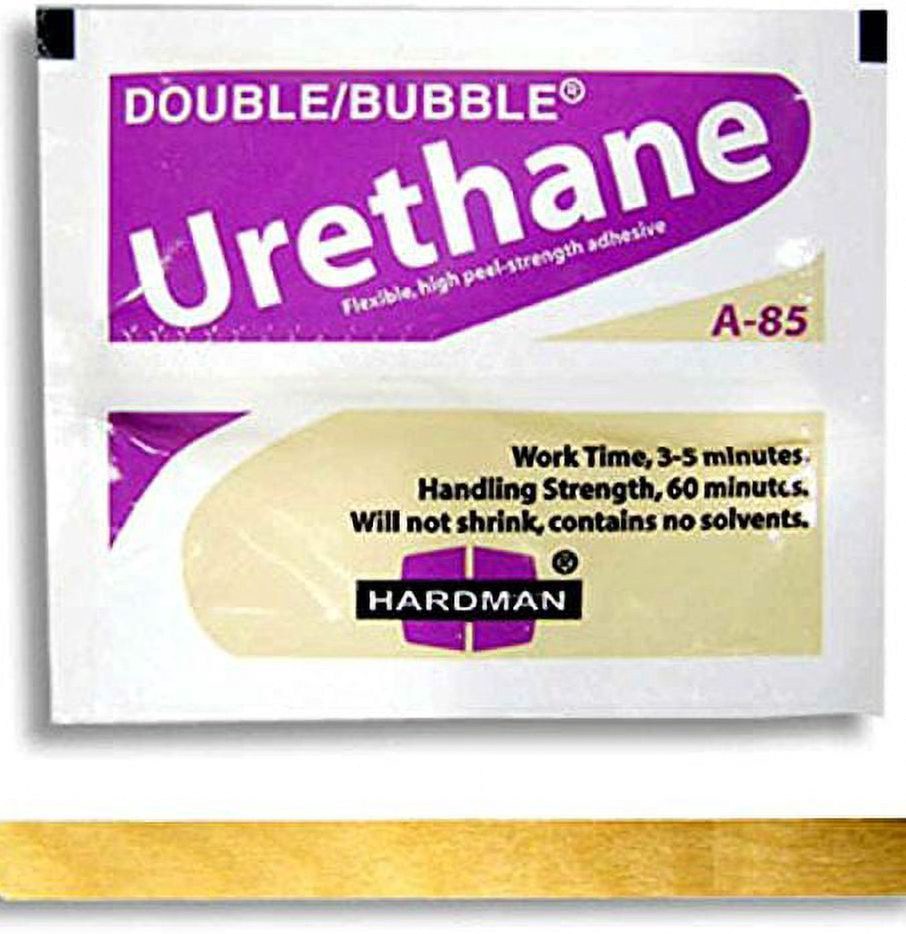 Hardman Double Bubble Epoxy Adhesive Repair Kit (Beige and Red, 10 Pack, 0.1 oz per pack) qpkym