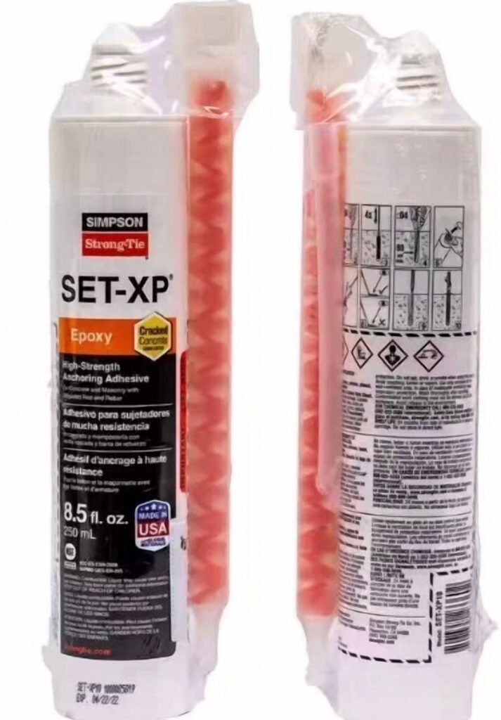 VAULT Set-Xp High-Strength Epoxy Adhesive for Professional Construction and Repair (8.5 oz) r5w2m