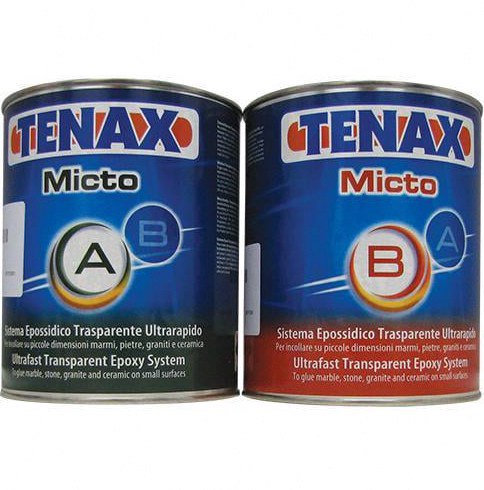 Tenax Micto Fast Transparent Epoxy Adhesive (Clear, 33.8 fl oz) g7gfu