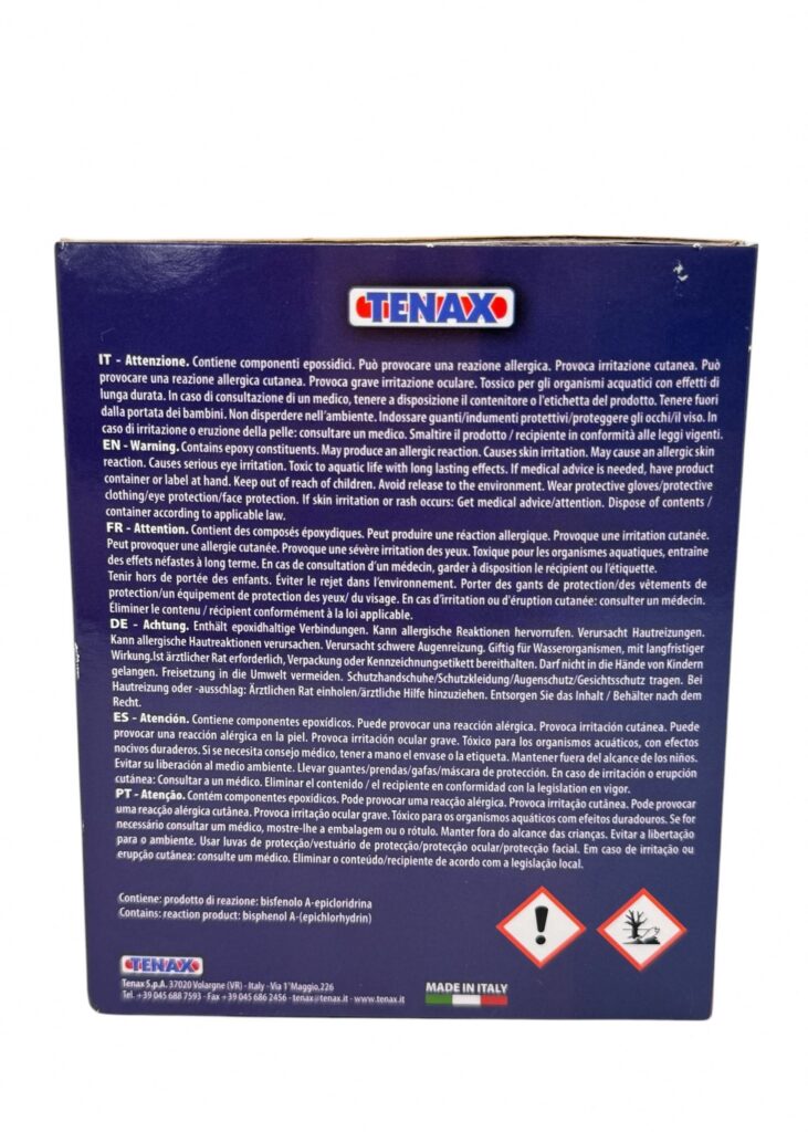 Tenax Micto Fast Transparent Epoxy Adhesive (Clear, 33.8 fl oz) g7gfu