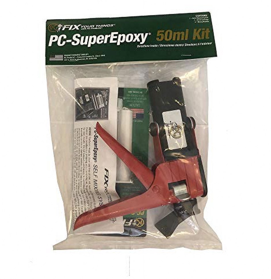 Protective Coating PC-Super Epoxy Adhesive Paste Kit with Dispensing Gun (Translucent, 1.69 fl oz) i5p32