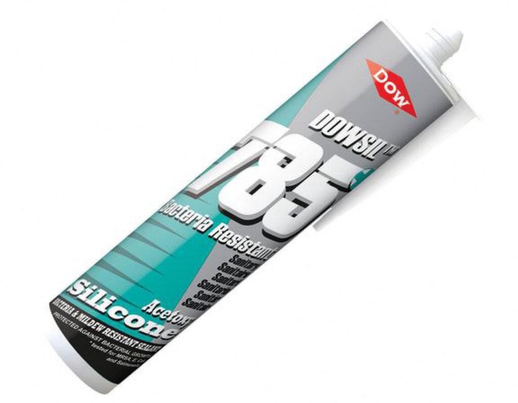 Dowsil 785+ Silicone Sealant Professional Sanitary Grade (Jasmine, 10.48 fl oz) u7x6f