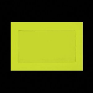 Luxpaper Full-Face Window Envelopes, Professional Mailing Supplies (Wasabi, 6 in x 9 in, 50 Pack) 72g75