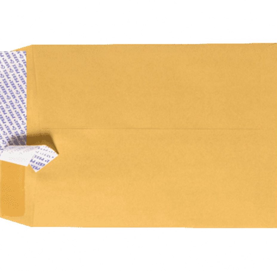Luxpaper Open End Envelopes, Durable Kraft Paper for Mailing and Storage (Brown, 6 in x 9 in, 50 Pack) pmd63