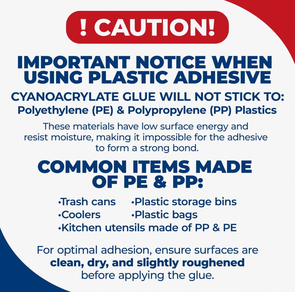 Adhesive Guru Plastic Glue, High-Strength Multi-Material Repair Adhesive (Clear, 0.7 oz) qpmfx