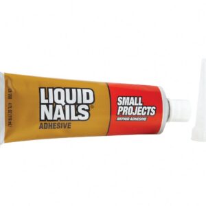 Liquid Nails Small Projects and Repairs Adhesive (Clear, 2 Pack, 8 oz Total) mz9vp